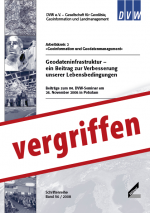DVW-Schriftenreihe Band 56:Geodateninfrastruktur – ein Beitrag zur Verbesserung unserer Lebensbedingungen